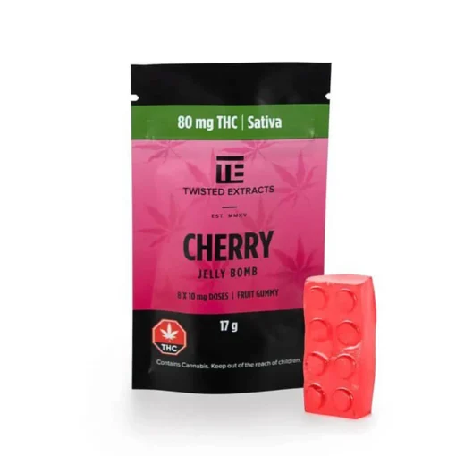 Cherry Sativa Jelly Bombs – Verdrehte Extrakte